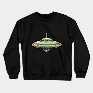 Retro UFO Crewneck Sweatshirt